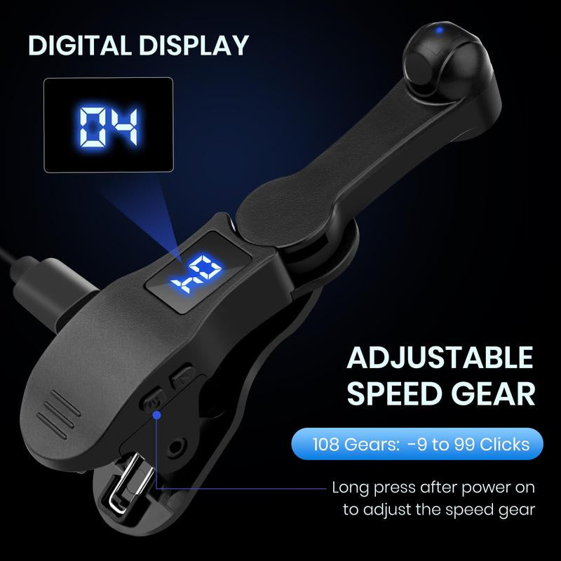 Smart Auto Clicker for Smart Phone,Phone Screen Tapper for Phone Apps Video Live Streaming Gadget,Fast Click Simulation Finger Continuous Click for Game,Live Broadcasts Likes,Reward Task